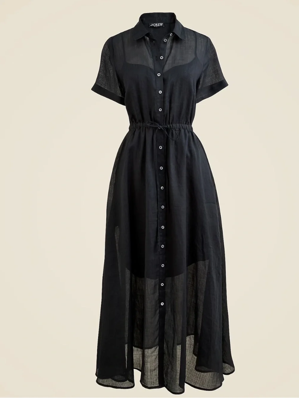 J Crew Dress 2 Cerise Black